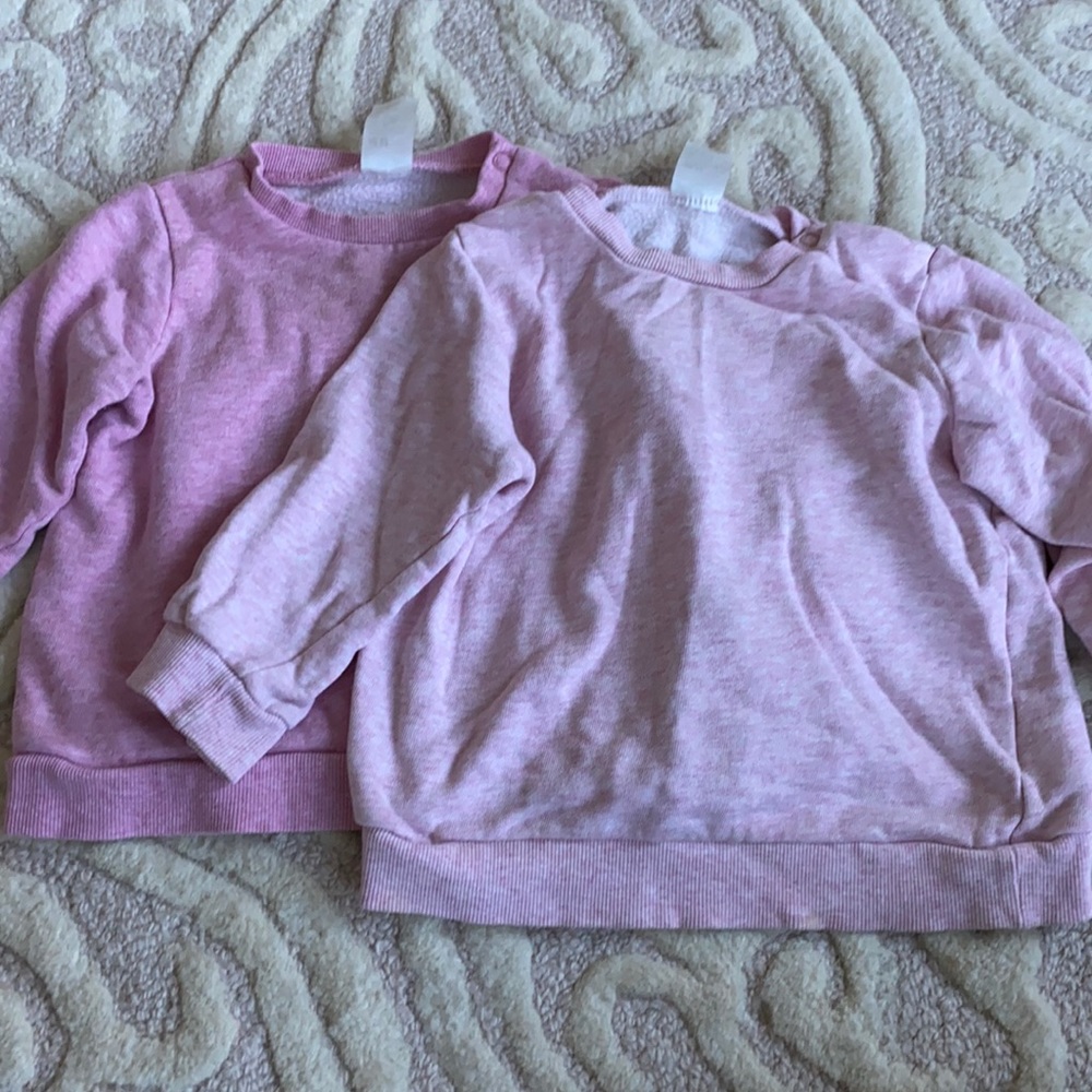 H&M sweatshirt bundle. 9-12mo